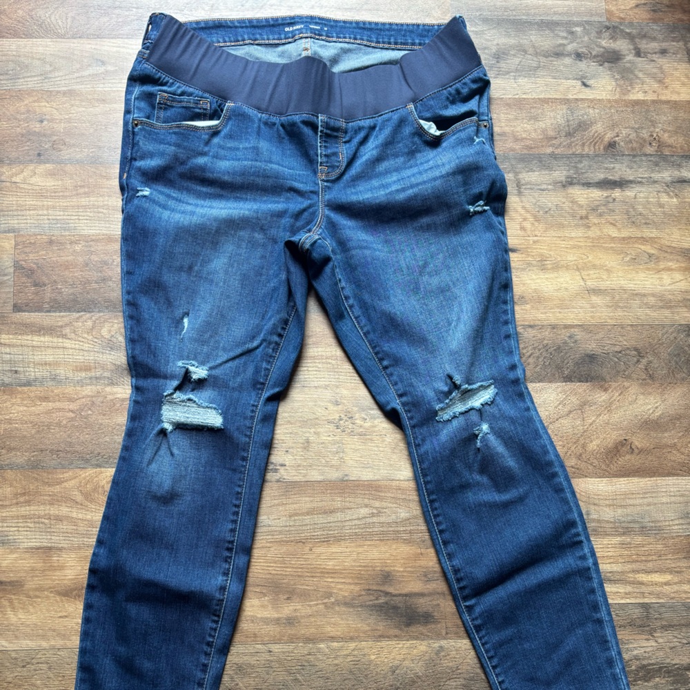 Old Navy Maternity Stretch Elastic Waist Size 16